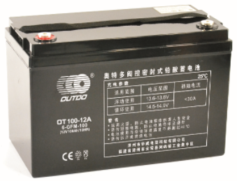奥特多蓄电池OT100-12/12V100AH